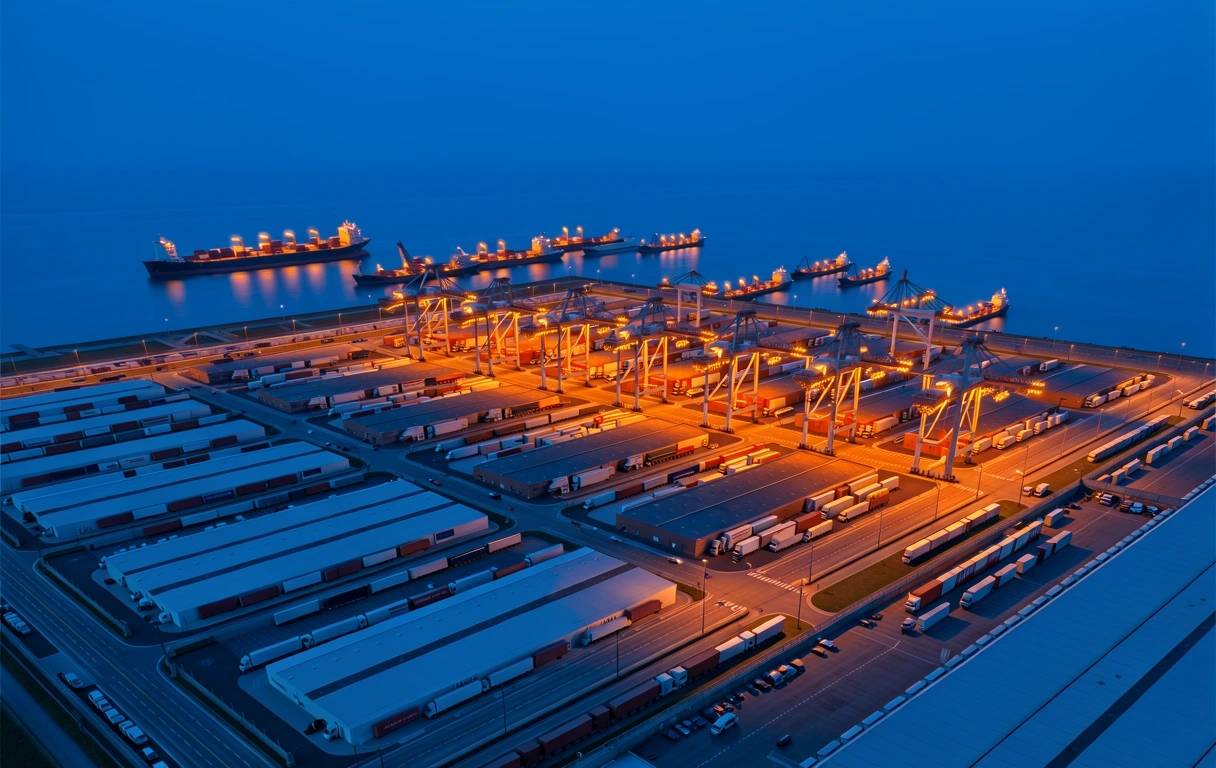 Supply chain network visualization